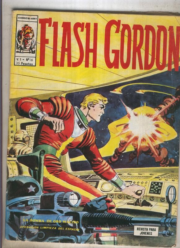 FLASH GORDON Volumen 1 Numero 16 (numerado 2 en trasera) 