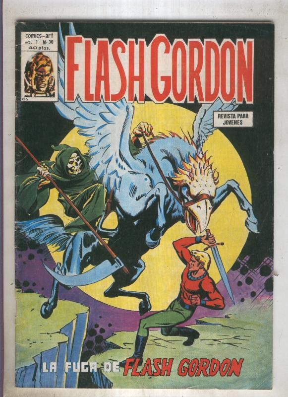 FLASH GORDON Volumen 1 Numero 38 (numerado 1 en trasera)  