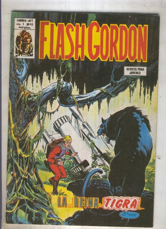 FLASH GORDON Volumen 1 Numero 43 (numerado 1 en trasera) 