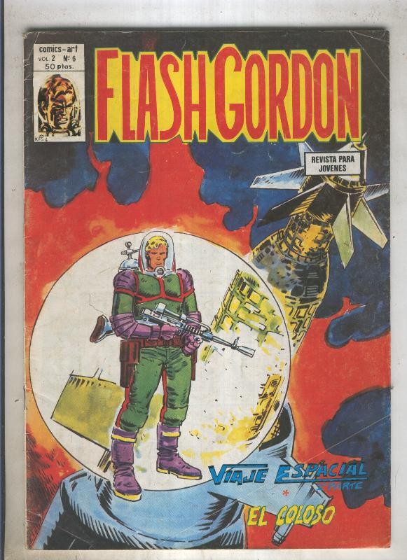 FLASH GORDON Volumen 2 Numero 06 (numerado 1 en trasera) 