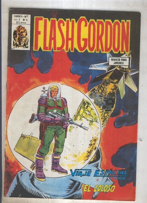 FLASH GORDON Volumen 2 Numero 06 (numerado 2 en trasera) 