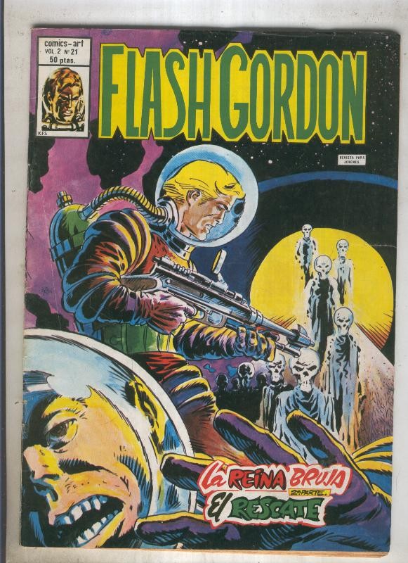 FLASH GORDON Volumen 2 Numero 21 (numerado 1 en trasera) 