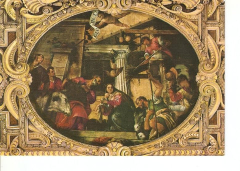 Postal 021479 : The adoration of the Sheperds. Vronese
