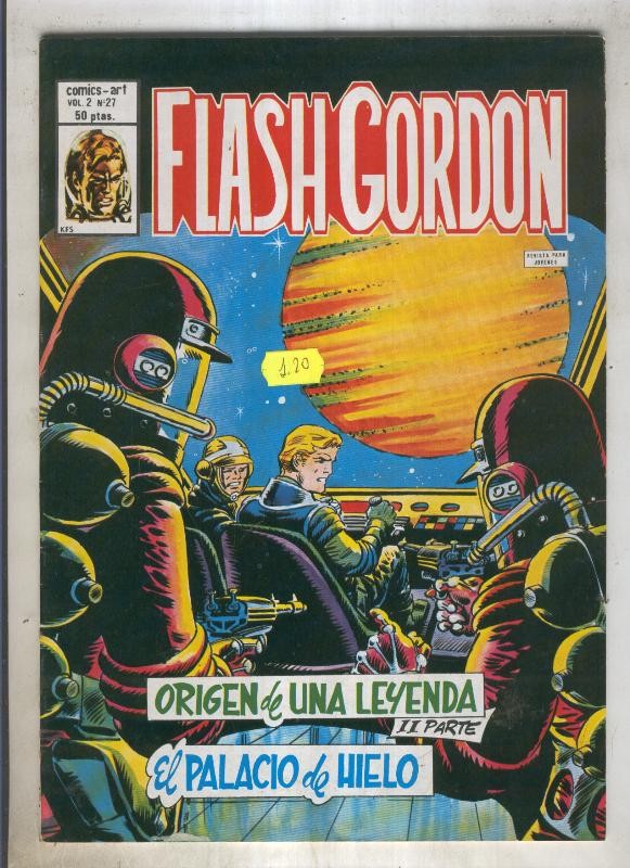 FLASH GORDON Volumen 2 Numero 27 (numerado 6 en trasera)