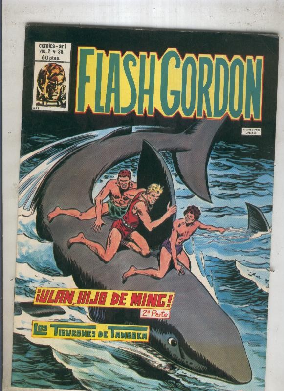 FLASH GORDON Volumen 2 Numero 38 (numerado 2 en trasera)