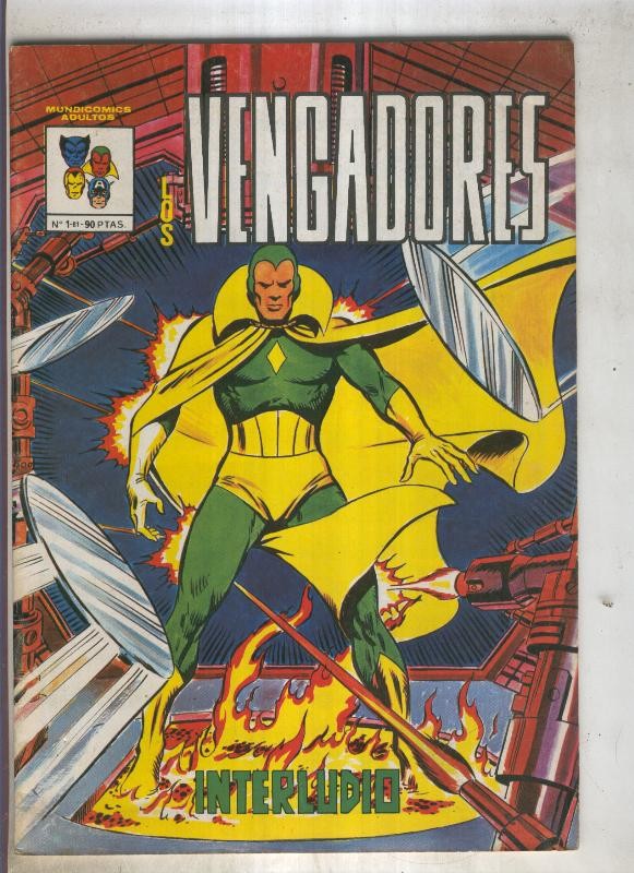 LOS VENGADORES Mundicomic numero. 01 (numerado 3 en trasera)