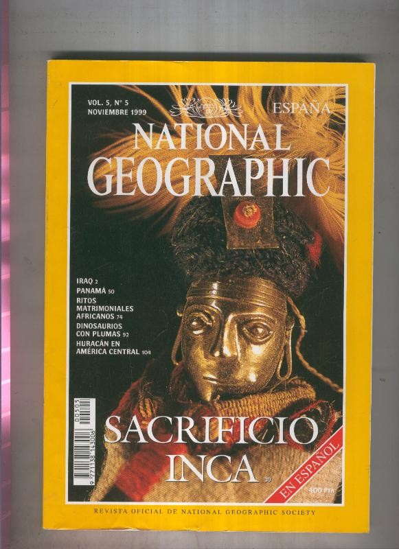 NATIONAL GEOGRAPHIC  Vol.5  Numero 05 (numerado 01 en trasera)