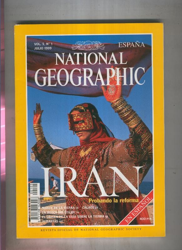NATIONAL GEOGRAPHIC  Vol.5  Numero 01 (numerado 02 en trasera)