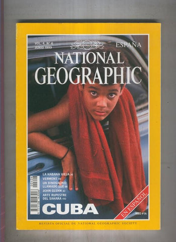 NATIONAL GEOGRAPHIC  Vol.4  Numero 06 (numerado 01 en trasera)