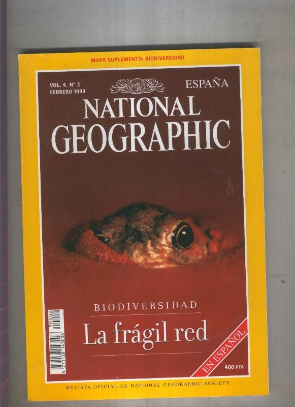NATIONAL GEOGRAPHIC  Vol.4  Numero 02 (numerado 02 en trasera)