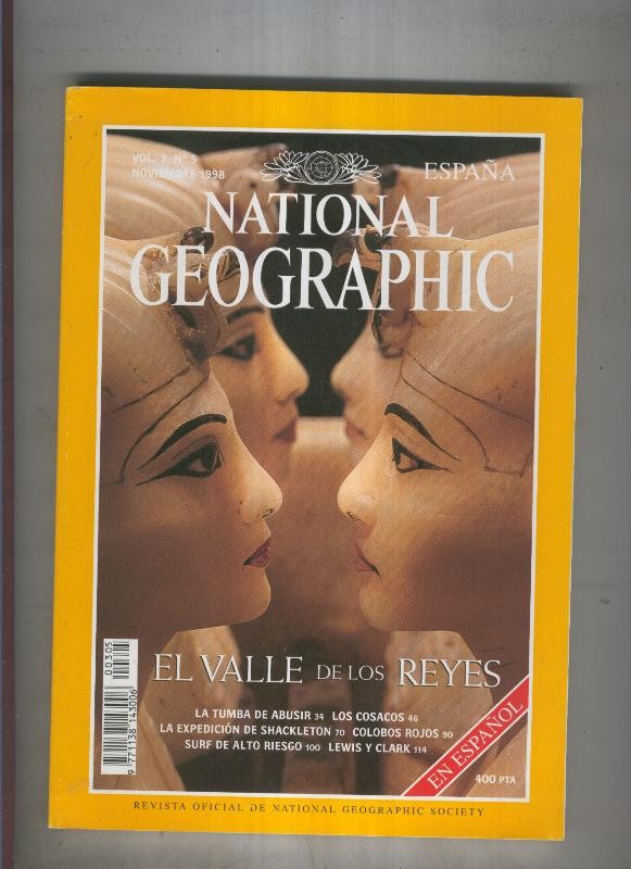 NATIONAL GEOGRAPHIC  Vol.3  Numero 05 (numerado 01 en trasera) 