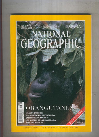 NATIONAL GEOGRAPHIC  Vol.3  Numero 02 (numerado 01 en trasera)
