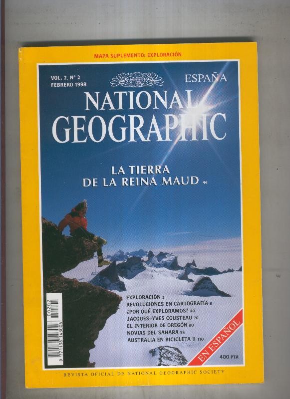 NATIONAL GEOGRAPHIC  Vol.2  Numero 02 (numerado 01 en trasera)