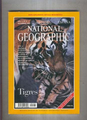 NATIONAL GEOGRAPHIC  Vol.1  Numero 03 (numerado 02 en trasera)