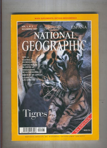 NATIONAL GEOGRAPHIC  Vol.1  Numero 03 (numerado 01 en trasera)