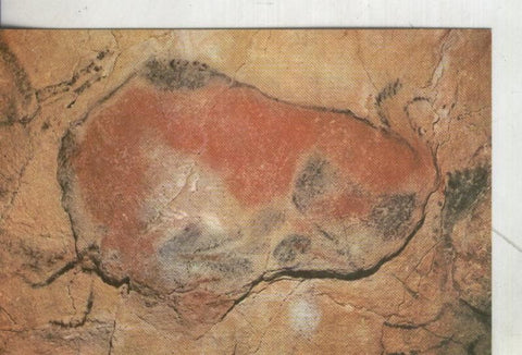 Postal 004002 : Cueva de Altamira: Bisonte echado