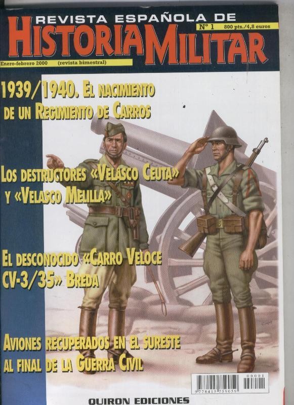 Revista española de Historia Militar numero 01