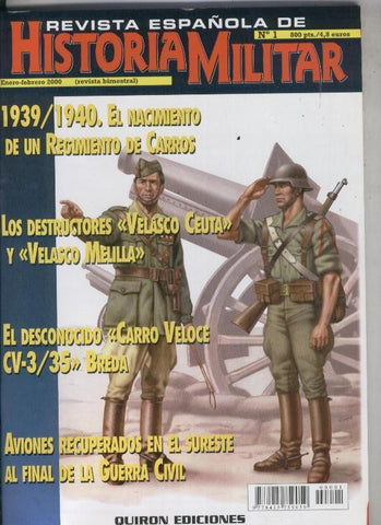 Revista española de Historia Militar numero 01