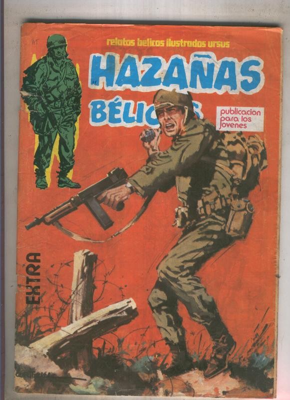 Hazañas Belicas EXTRA 150ptas Numero 18 (numerado 3 en trasera)