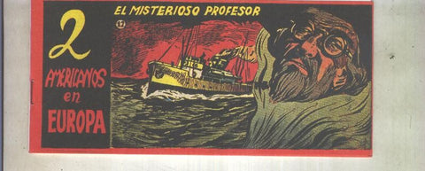 Dos Americanos en Europa, facsimil numero 12: El misterioso profesor