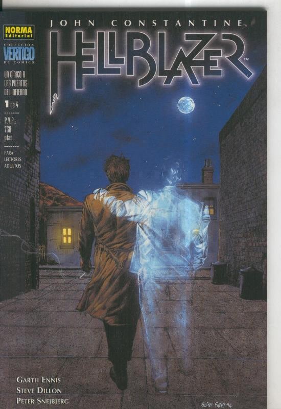 Vertigo numero 085: Hellblazer:Un Cinico a las puertas del infierno numero 1