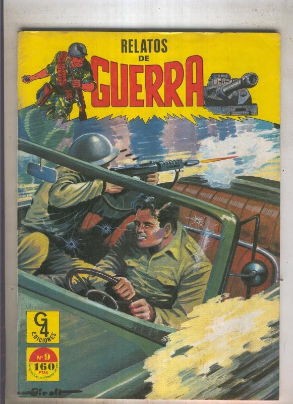 Relatos de guerra G4  Numero 09 NEGRO