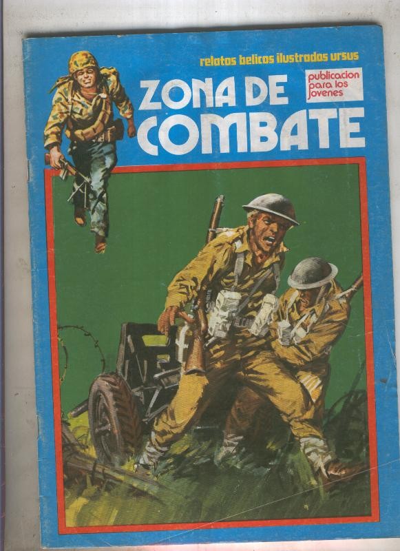 Zona de Combate AZUL Numero 111 (numerado 02 en trasera)