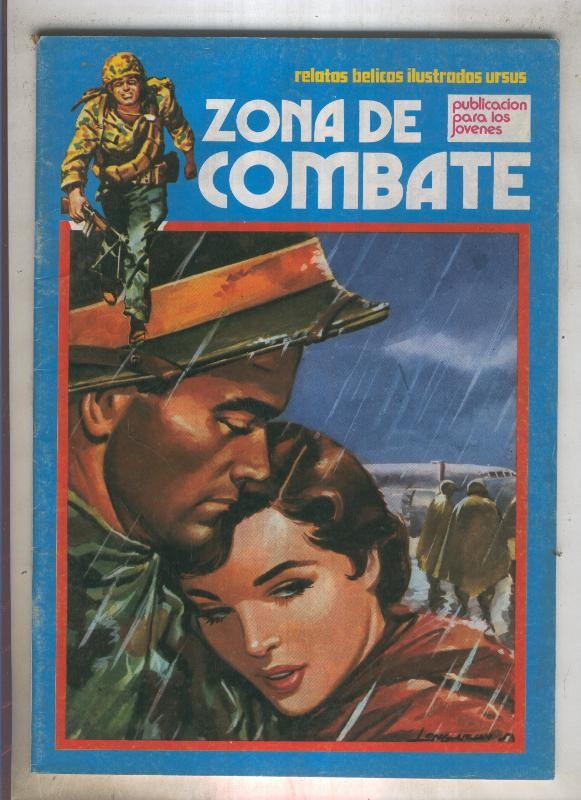 Zona de Combate AZUL Numero 117 (numerado 02 en trasera)