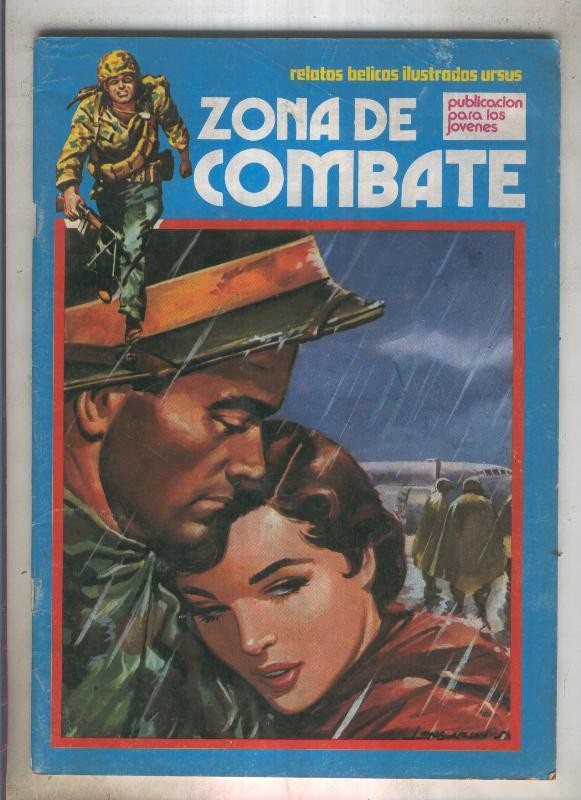 Zona de Combate AZUL Numero 117 (numerado 04 en trasera)
