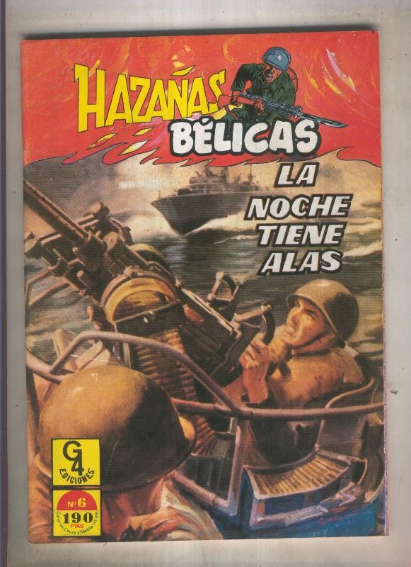 Hazañas Belicas G4 Numero 06: La noche tiene alas