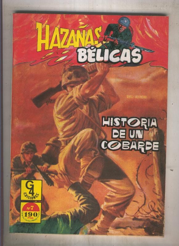 Hazañas Belicas G4 Numero 07: Historia de un cobarde
