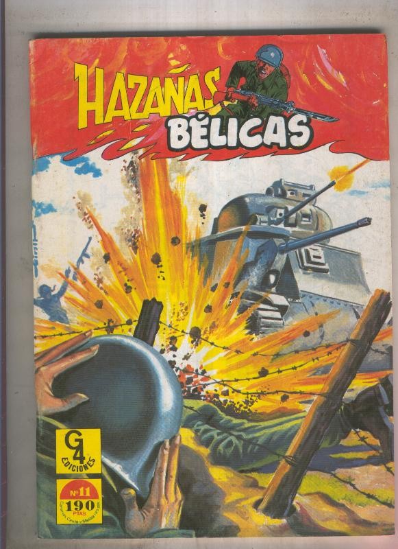 Hazañas Belicas G4 Numero 11: Los muertos tambien luchan