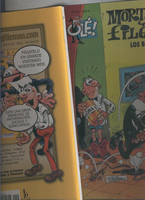 Mortadelo y Filemon Coleccion OLE numero 053 Los bomberos