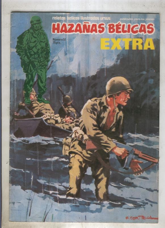 Hazañas Belicas EXTRA: Numero 051 (numerado 1 en trasera)