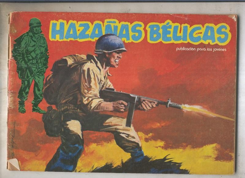HAZAÑAS BELICAS formato apaisado numero: 55 (aviejado, cubierta suelta)