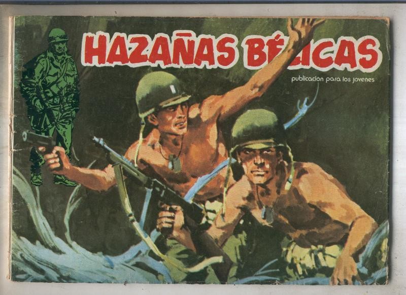 HAZAÑAS BELICAS formato apaisado numero: 056 (aviejado)