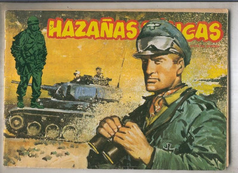 HAZAÑAS BELICAS formato apaisado numero: 086 (numerado 2 en trasera)