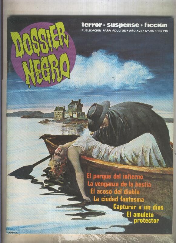 Dossier Negro numero 215 (numerado 2 en trasera)