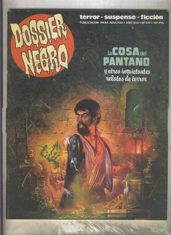 Dossier Negro numero 209 (numerado 2 en trasera)