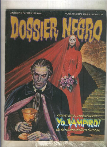 Dossier Negro numero 183 (numerado 1 en trasera)