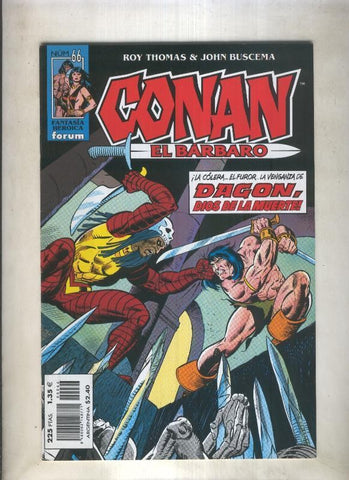 Conan el Barbaro segunda edicion numero 66