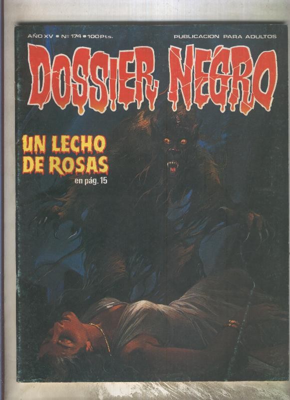 Dossier Negro numero 174 (numerado 3 en trasera)