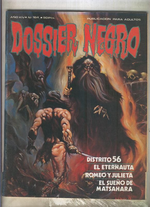 Dossier Negro numero 164 (numerado 1 en trasera)