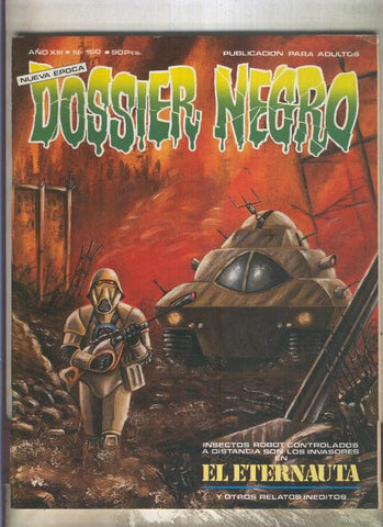 Dossier Negro numero 160 (numerado 2 en trasera)