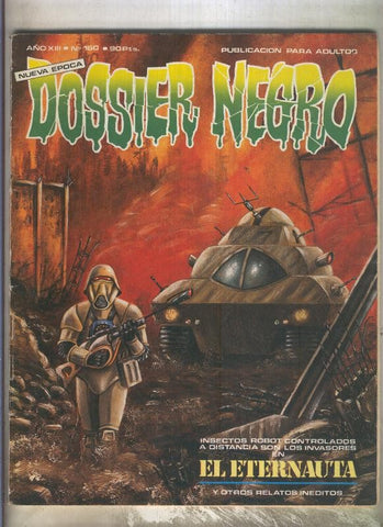Dossier Negro numero 160 (numerado 3 en trasera)