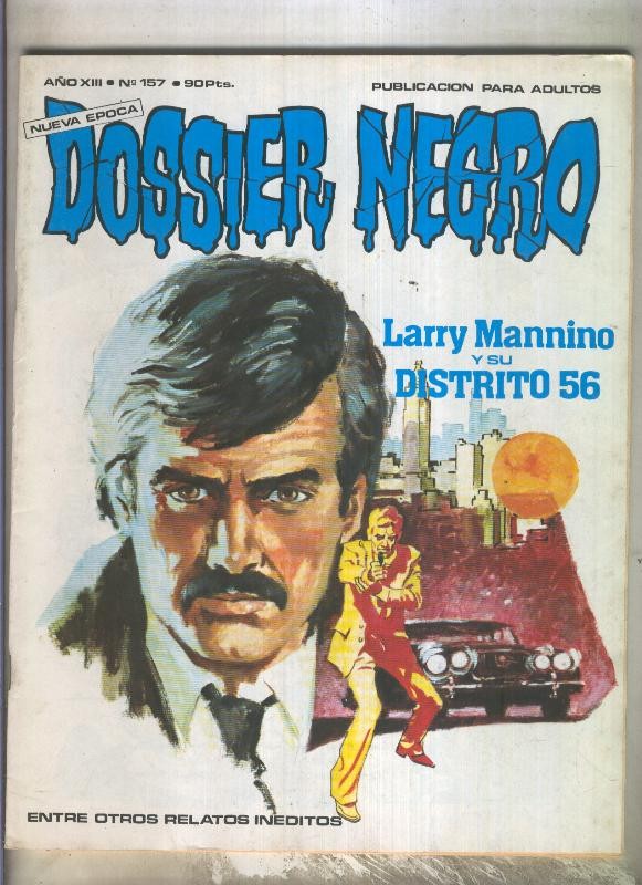 Dossier Negro numero 157 (numerado 3 en trasera)
