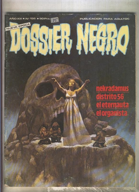 Dossier Negro numero 156 (numerado 2 en trasera)