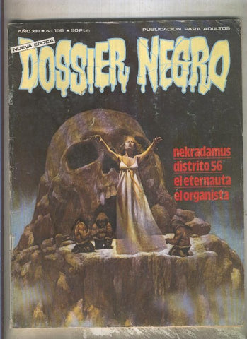 Dossier Negro numero 156 (numerado 5 en trasera)