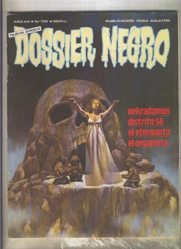 Dossier Negro numero 156 (numerado 4 en trasera)