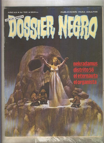 Dossier Negro numero 156 (numerado 4 en trasera)